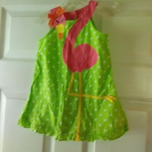 Rare Editions Flamingo Dress